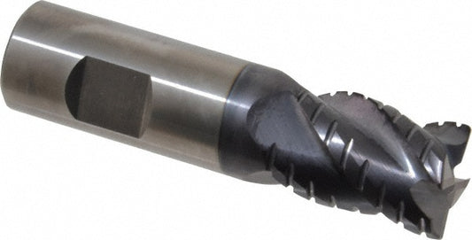 ProMax 120-04824 Roughing & Finishing End Mill 3/4" Dia, 4 Flutes, 0.03" Corner Radius, Corner Radius End, Solid Carbide