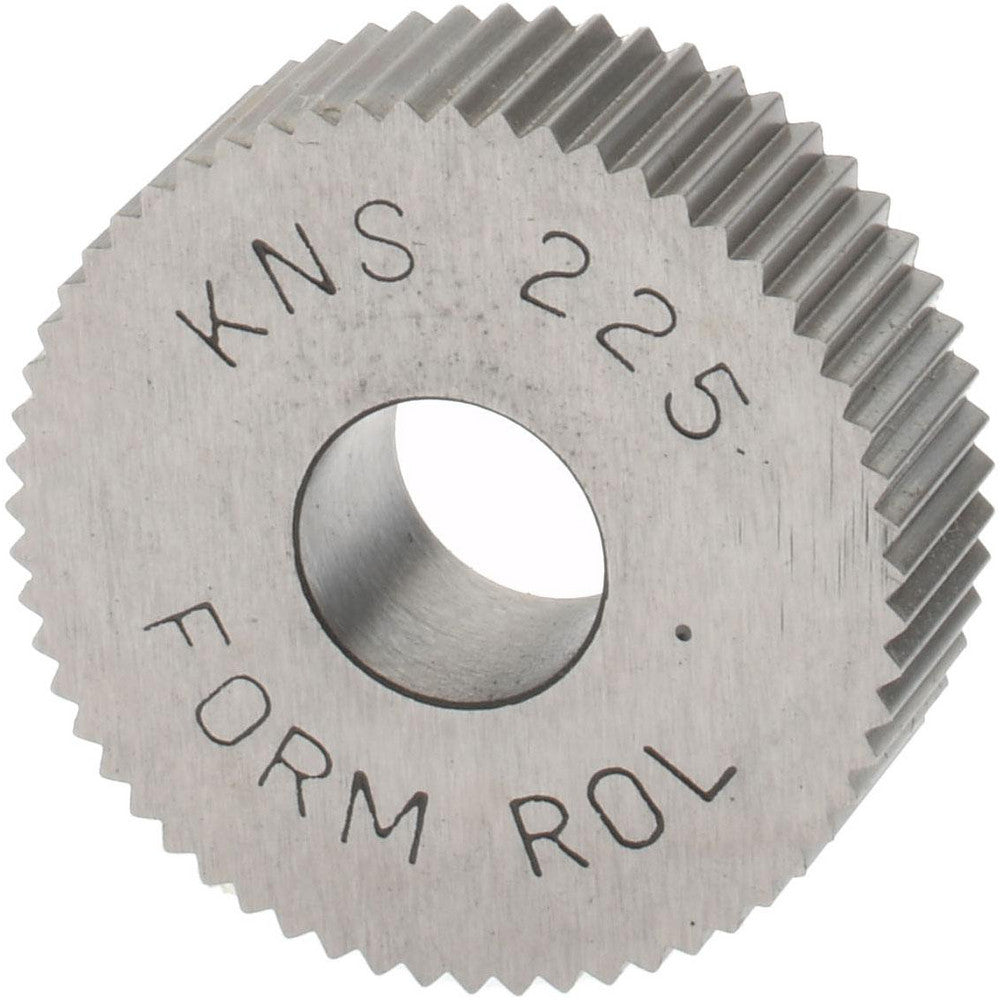 STAFFORD SPECIAL TOOLS KNS-225 Standard Knurl Wheel 3/4" Dia, 90 &deg Tooth Angle, 25 TPI, Straight, High Speed Steel