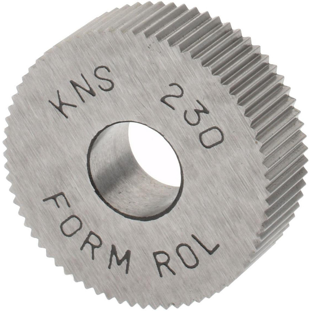 STAFFORD SPECIAL TOOLS KNS-230 Standard Knurl Wheel 3/4" Dia, 90 &deg Tooth Angle, 30 TPI, Straight, High Speed Steel