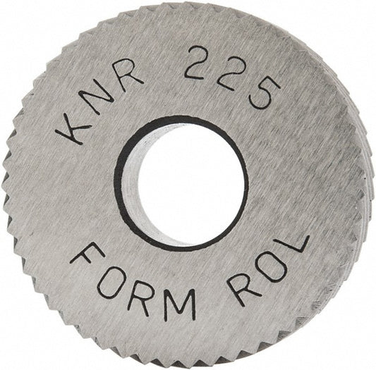 STAFFORD SPECIAL TOOLS KNR-225 Standard Knurl Wheel 3/4" Dia, 90 &deg Tooth Angle, 25 TPI, Diagonal, High Speed Steel