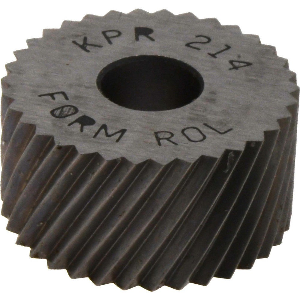 STAFFORD SPECIAL TOOLS KPR-214 Standard Knurl Wheel 3/4" Dia, 90 &deg Tooth Angle, 14 TPI, Diagonal, High Speed Steel