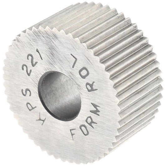 STAFFORD SPECIAL TOOLS KPS-221 Standard Knurl Wheel 3/4" Dia, 90 &deg Tooth Angle, 21 TPI, Straight, High Speed Steel