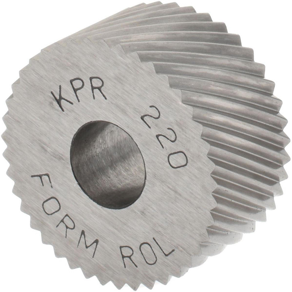 STAFFORD SPECIAL TOOLS KPR-220 Standard Knurl Wheel 3/4" Dia, 90 &deg Tooth Angle, 20 TPI, Diagonal, High Speed Steel