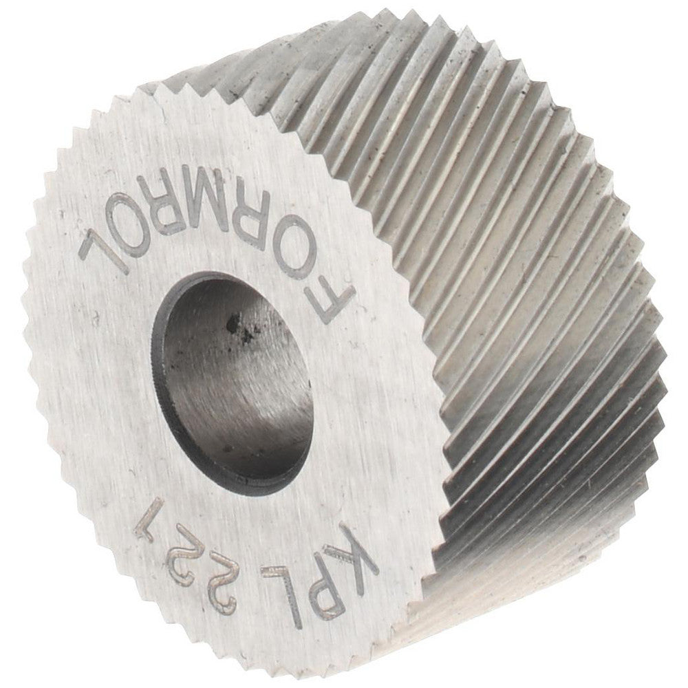 STAFFORD SPECIAL TOOLS KPL-221 Standard Knurl Wheel 3/4" Dia, 90 &deg Tooth Angle, 21 TPI, Diagonal, High Speed Steel