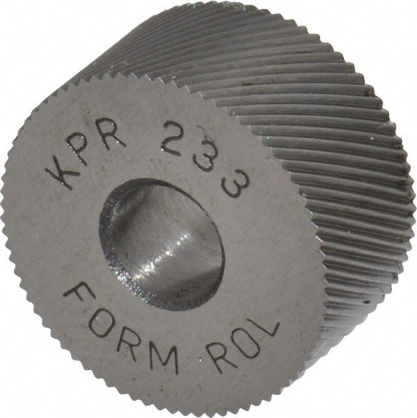 STAFFORD SPECIAL TOOLS KPR-233 Standard Knurl Wheel 3/4" Dia, 90 &deg Tooth Angle, 33 TPI, Diagonal, High Speed Steel