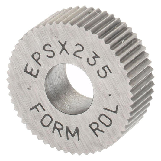STAFFORD SPECIAL TOOLS EPSX235 Standard Knurl Wheel 1/2" Dia, 90 &deg Tooth Angle, 35 TPI, Straight, Cobalt