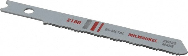 Milwaukee Tool 48-42-2160 Jigsaw Blade Bi-Metal, 24 TPI, 0.047" Blade Thickness, 0.2813" Blade Width