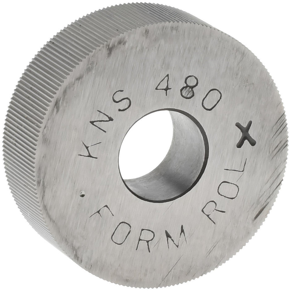 STAFFORD SPECIAL TOOLS KNSX480 Standard Knurl Wheel 3/4" Dia, 70 &deg Tooth Angle, 80 TPI, Straight, Cobalt