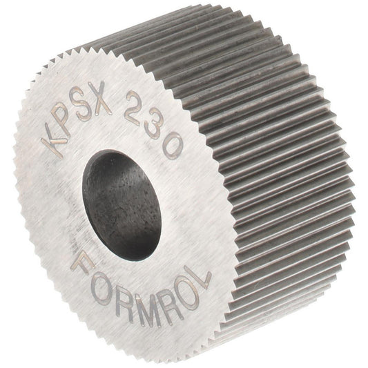 STAFFORD SPECIAL TOOLS KPSX230 Standard Knurl Wheel 3/4" Dia, 90 &deg Tooth Angle, 30 TPI, Straight, Cobalt