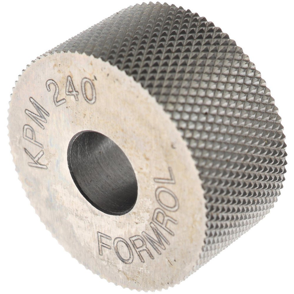 STAFFORD SPECIAL TOOLS KPM-240 Standard Knurl Wheel 3/4" Dia, 90 &deg Tooth Angle, 40 TPI, Diamond, High Speed Steel