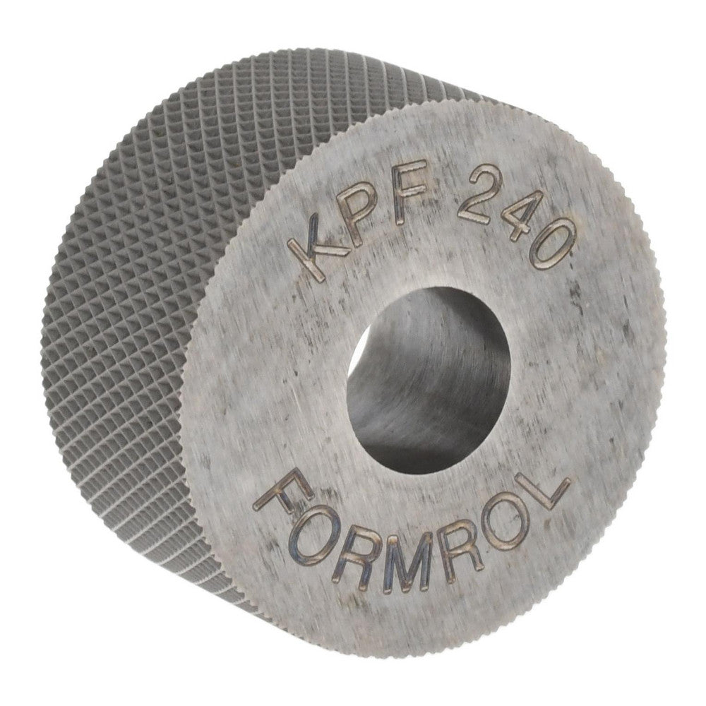 STAFFORD SPECIAL TOOLS KPF-240 Standard Knurl Wheel 3/4" Dia, 90 &deg Tooth Angle, 40 TPI, Diamond, High Speed Steel
