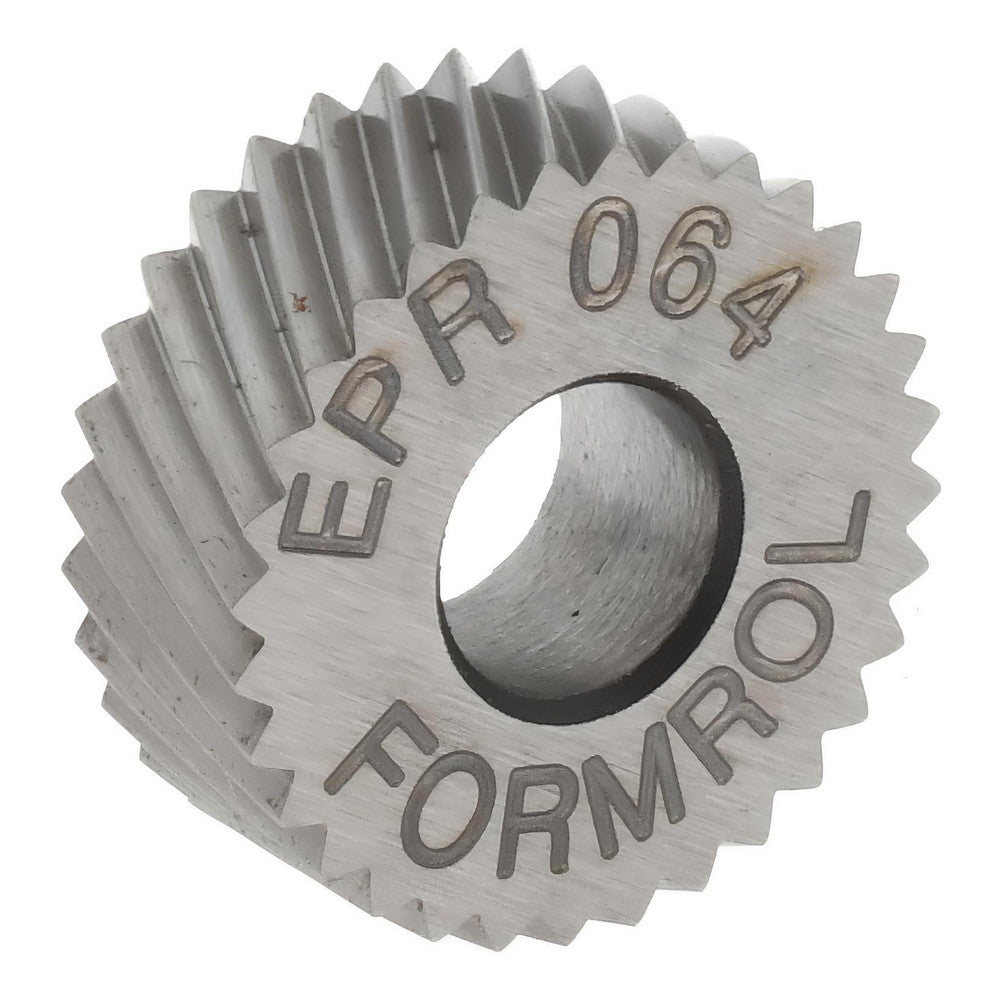 STAFFORD SPECIAL TOOLS EPR-064 Standard Knurl Wheel 1/2" Dia, 80 &deg Tooth Angle, Diagonal, High Speed Steel