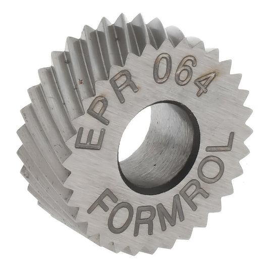 STAFFORD SPECIAL TOOLS EPR-064 Standard Knurl Wheel 1/2" Dia, 80 &deg Tooth Angle, Diagonal, High Speed Steel