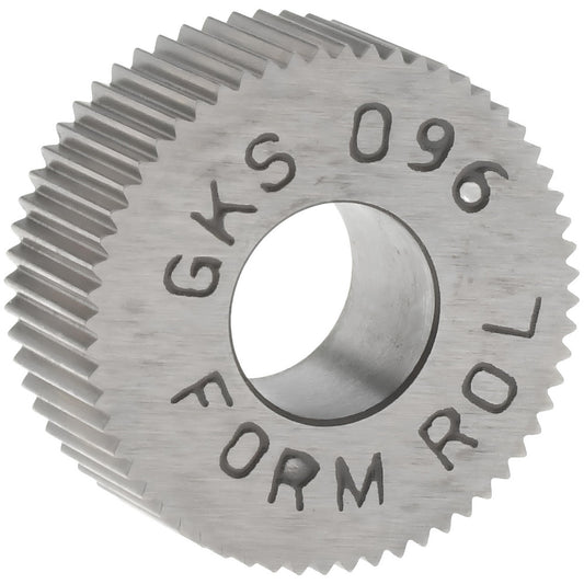 STAFFORD SPECIAL TOOLS GKS-096 Standard Knurl Wheel 5/8" Dia, 80 &deg Tooth Angle, Straight, High Speed Steel