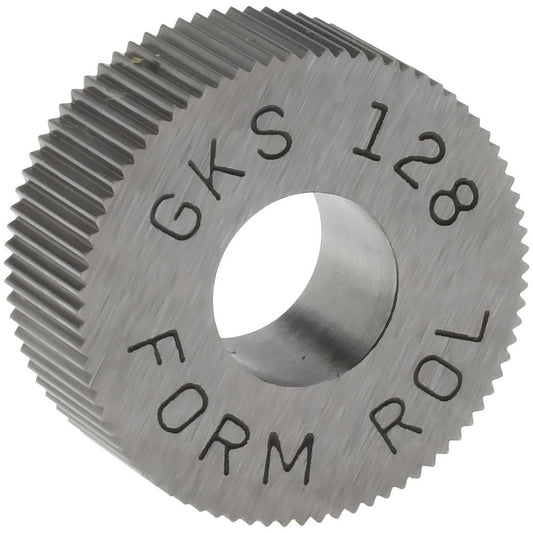 STAFFORD SPECIAL TOOLS GKS-128 Standard Knurl Wheel 5/8" Dia, 80 &deg Tooth Angle, Straight, High Speed Steel