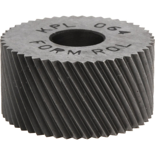 STAFFORD SPECIAL TOOLS KPL-064 Standard Knurl Wheel 3/4" Dia, 80 &deg Tooth Angle, Diagonal, High Speed Steel