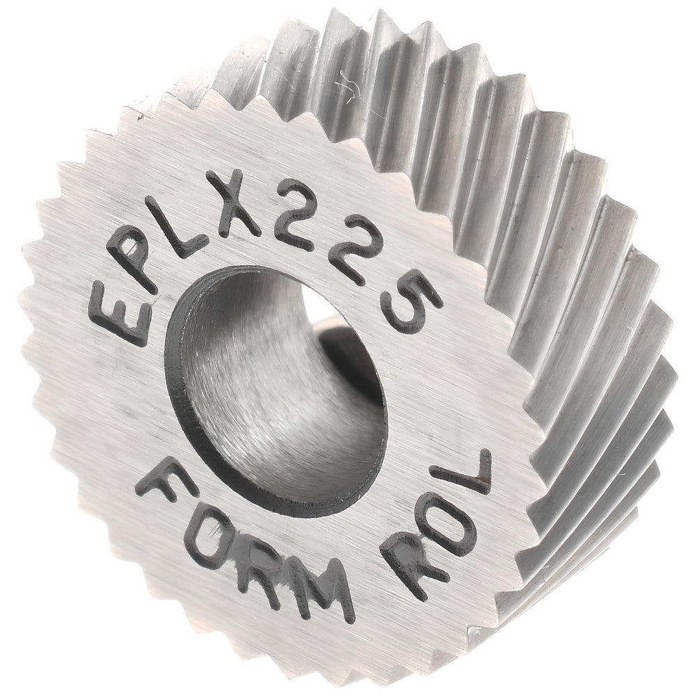 STAFFORD SPECIAL TOOLS EPLX225 Standard Knurl Wheel 1/2" Dia, 90 &deg Tooth Angle, 25 TPI, Diagonal, Cobalt