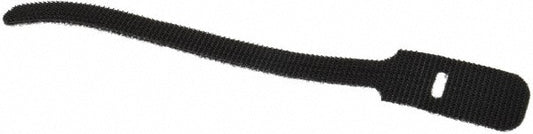 SpeedTech SW.75X6BK Cable Tie 6" Long, Black, Nylon & Polyethylene, Hook & Loop Strap