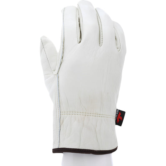 MCR Safety 3201M Work Gloves Memphis® 3201, Size Medium, Not Lined, Cowhide Leather, General Purpose