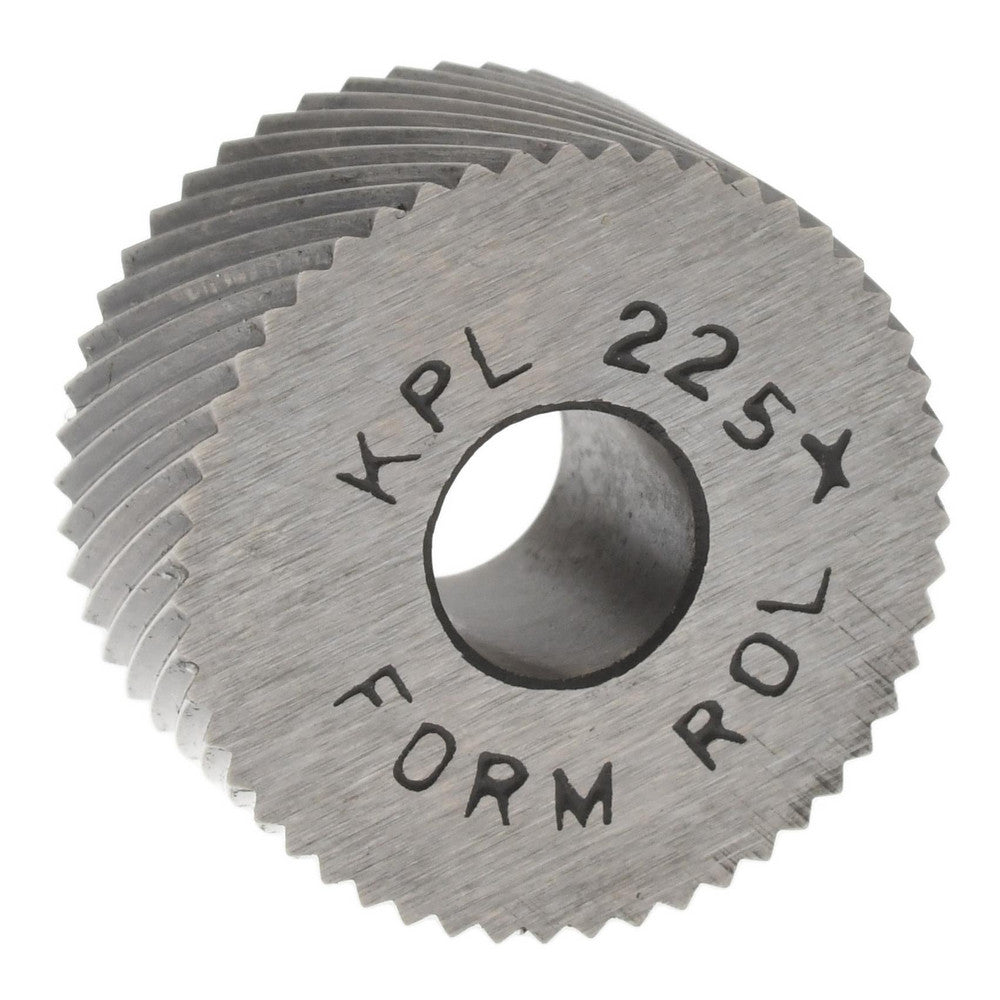 STAFFORD SPECIAL TOOLS KPLX225 Standard Knurl Wheel 3/4" Dia, 90 &deg Tooth Angle, 25 TPI, Diagonal, Cobalt