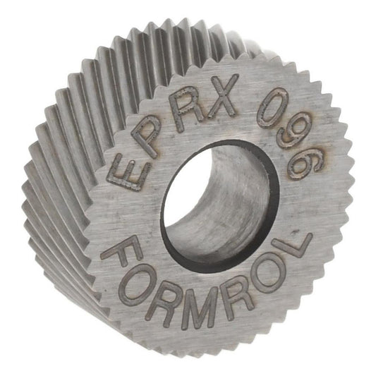STAFFORD SPECIAL TOOLS EPRX096 Standard Knurl Wheel 1/2" Dia, 80 &deg Tooth Angle, Diagonal, Cobalt