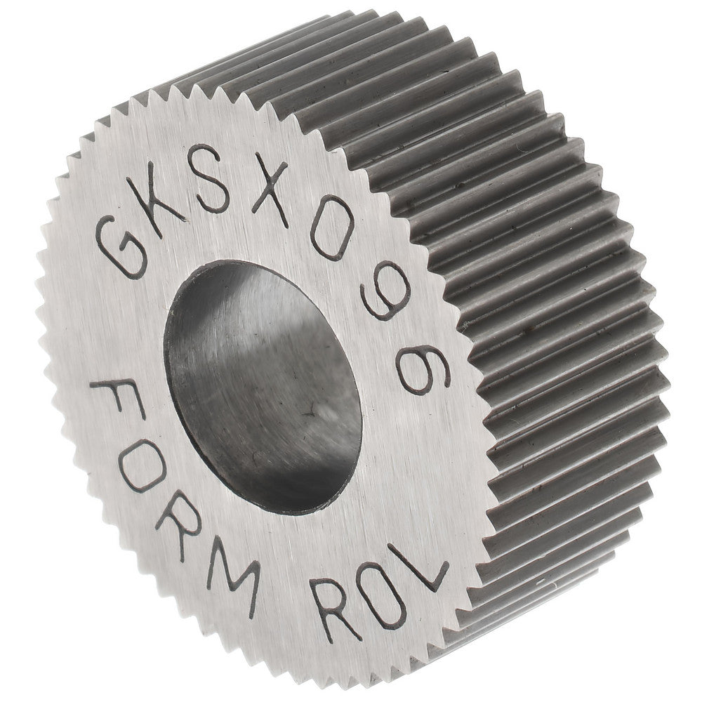 STAFFORD SPECIAL TOOLS GKSX096 Standard Knurl Wheel 5/8" Dia, 80 &deg Tooth Angle, Straight, Cobalt