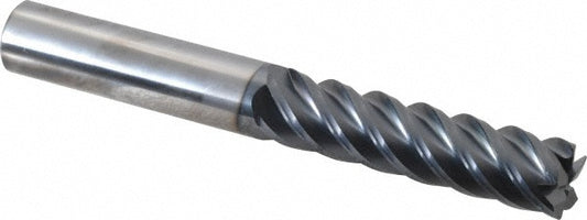 Kyocera SGS Precision Tools 32570 Corner Radius End Mill 5/8" Dia, 2-1/2" LOC, 0.03" Radius, 5 Flutes, Solid Carbide