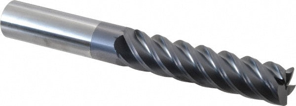 Kyocera SGS Precision Tools 32571 Corner Radius End Mill 3/4" Dia, 3-1/4" LOC, 0.03" Radius, 5 Flutes, Solid Carbide