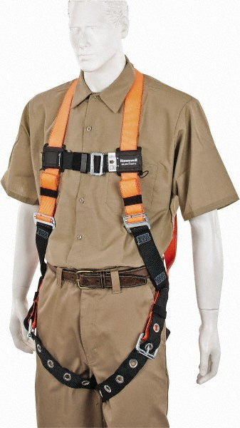 Miller T4500/UAK Fall Protection Harnesses 400 Lb, Construction Style, Size Universal, Polyester