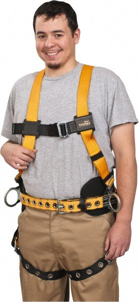 Miller T4577/UAK Fall Protection Harnesses 400 Lb, Construction Style, Size Universal, Polyester