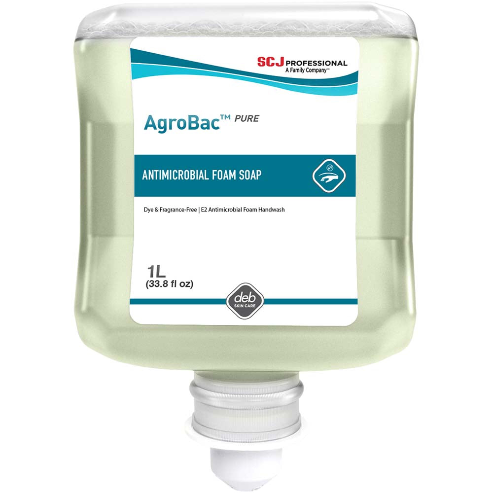 SC Johnson Professional AGB1L AgroBac PURE FOAM Wash Antimicrobial 1L Cartridge