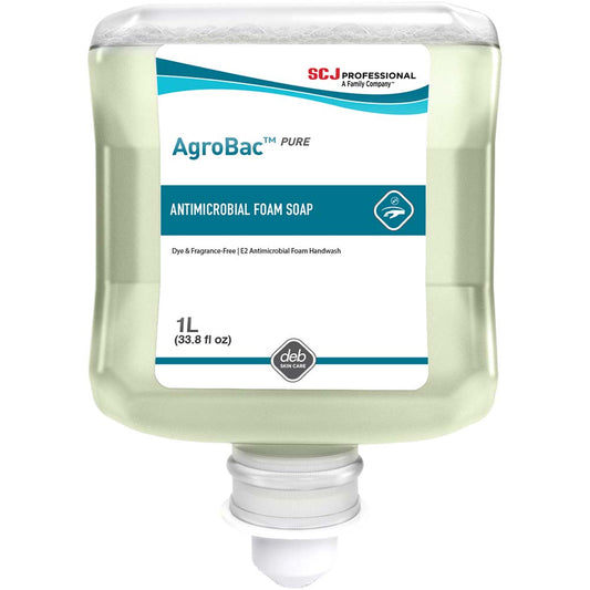 SC Johnson Professional AGB1L AgroBac PURE FOAM Wash Antimicrobial 1L Cartridge