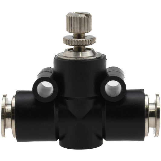 Pro-Source 4826801814PRO Air Flow Control Valve In-Line, 1/4" Tube OD