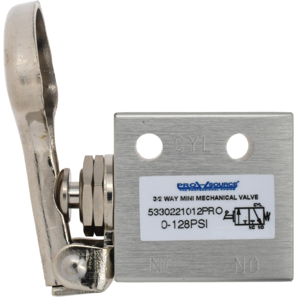Pro-Source 5330221012PRO 3 Way & 2-Position Air Valve Finger Button & Spring Actuator