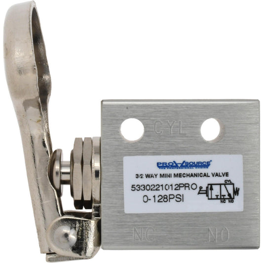 Pro-Source 5330221012PRO 3 Way & 2-Position Air Valve Finger Button & Spring Actuator