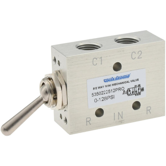 Pro-Source 5350222512PRO 5-Way & 2-Position Air Valve Toggle & Manual Actuator