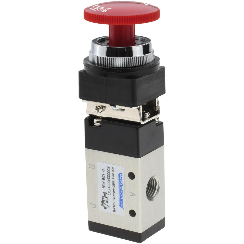 Pro-Source 5230224511PRO Manually Operated Valve Manual Mechanical, Palm Button & Manual Actuated
