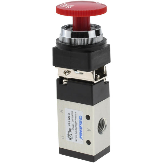 Pro-Source 5230224511PRO Manually Operated Valve Manual Mechanical, Palm Button & Manual Actuated