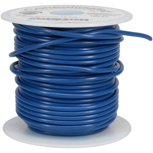 CONSOLIDATED ELECTRONIC WIRE & 890-6-100 16 AWG, 26 Strand, 100' OAL, Tinned Copper Hook Up Wire