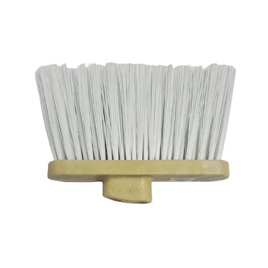 Pro-Source 78277605 10" Wide, White Polypropylene Bristles, Angled Broom