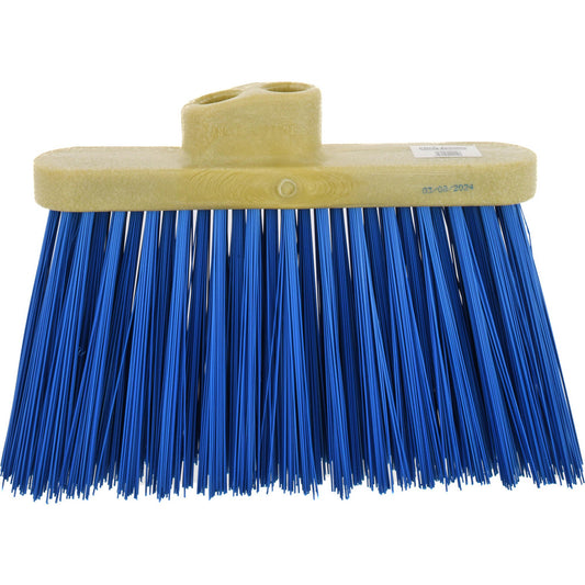 Pro-Source 78277639 10" Wide, Blue Polypropylene Bristles, Angled Broom