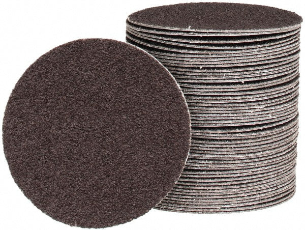 Tru-Maxx 7000300-80 PSA Disc 3" Disc Dia, 80 Grit, Aluminum Oxide