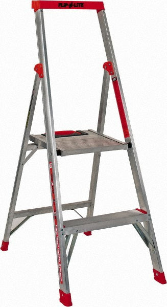 Little Giant Ladder 15272-001 2-Step Aluminum Step Ladder Type IA, 4' High