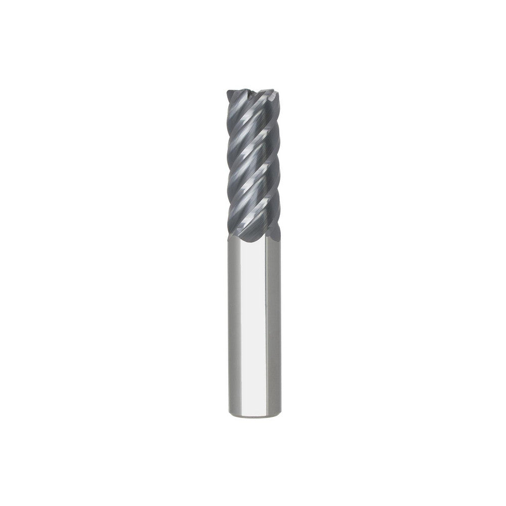 Seco 17007083 Corner Radius End Mill 1" Dia, 2" LOC, 0.1250" Radius, 5 Flute, Solid Carbide