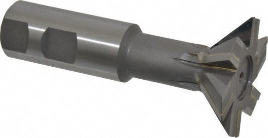Made in USA Milling Cutters CTDT2000-45 Dovetail Cutter 45 &deg, 2" Cut Dia, 5/8" Cut Width, Carbide Tipped