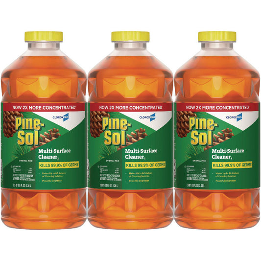 Pine-Sol CLO60606CT All-Purpose Cleaner  80 oz, Bottle,  Disinfectant
