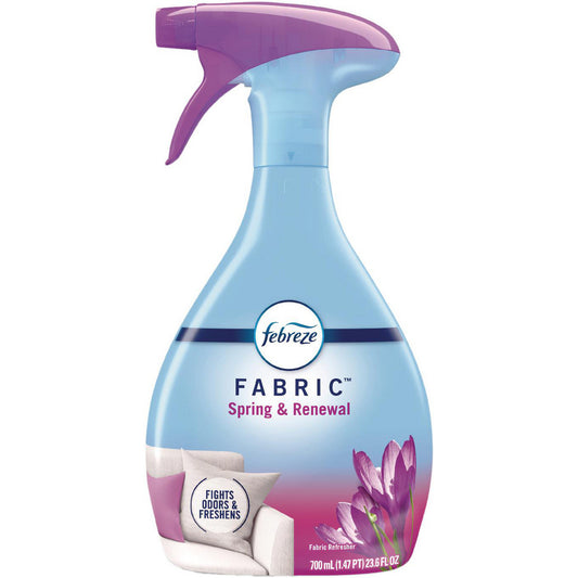 Febreze PGC08906 Febreze Odor-Fighting Fabric Refresher, Spring & Renewal, 27 fl oz, 4/Case