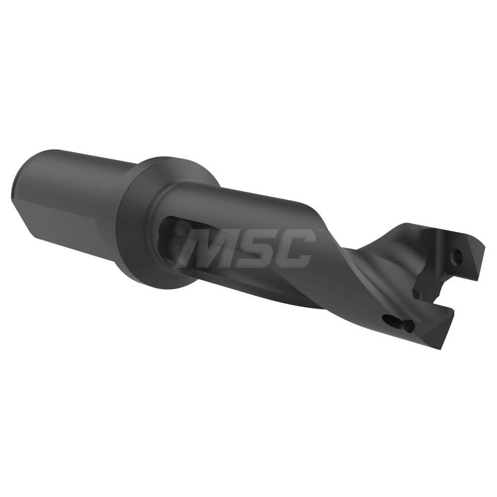 Allied Machine and Engineering 60322S-100F Replaceable-Tip Drill 22 to 23.81 mm Dia, 2.8281" Max Depth, 1" Straight-Cylindrical Shank