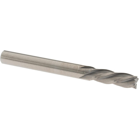 OSG 447-250011 Square End Mill 4 Flutes, Solid Carbide