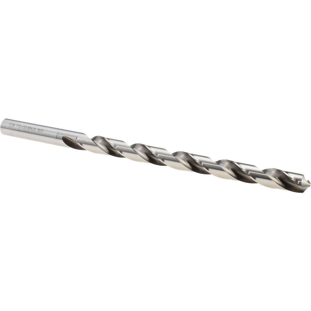 Precision Twist Drill 6000134 Extra Length Drill Bit 7/16" Dia, 118 &deg Point, High Speed Steel